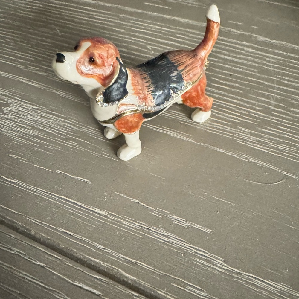 Ceramic Beagle Figurine
